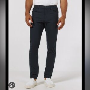 7 Diamonds infinity 7 pocket pants black fitted business casual classic trouser